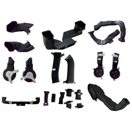 blow molded automotive air conditioning ducts
