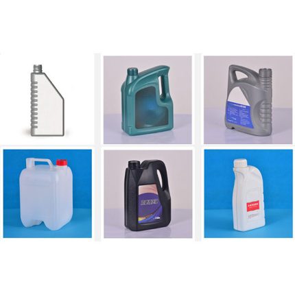 blow-molded engine oil jug