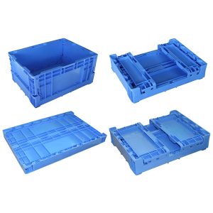 injection molded folding box is ideal for compact storage