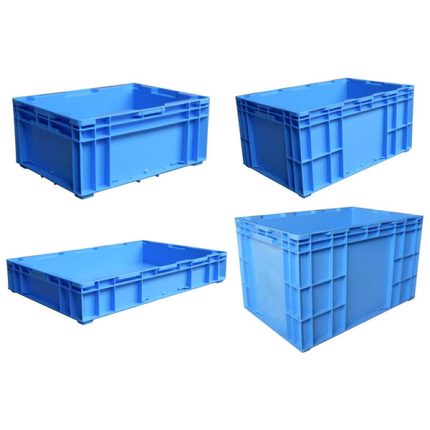 injection-molded vertical container
