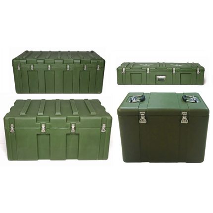 rotationally molded storage box